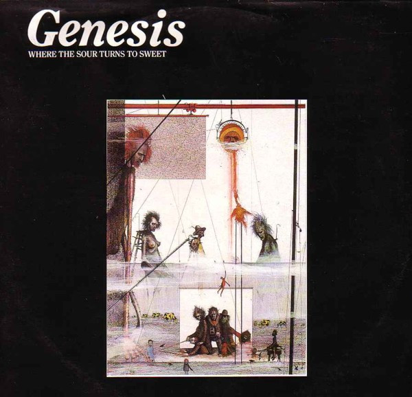 Genesis - Where The Sour Turns To Sweet (LP, Album, Mono, RE)