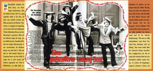 The Rainbows - My Baby Baby Balla Balla (CD, Comp, RE)