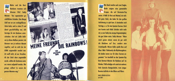 The Rainbows - My Baby Baby Balla Balla (CD, Comp, RE)
