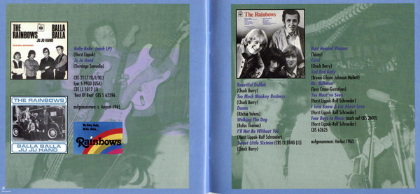 The Rainbows - My Baby Baby Balla Balla (CD, Comp, RE)