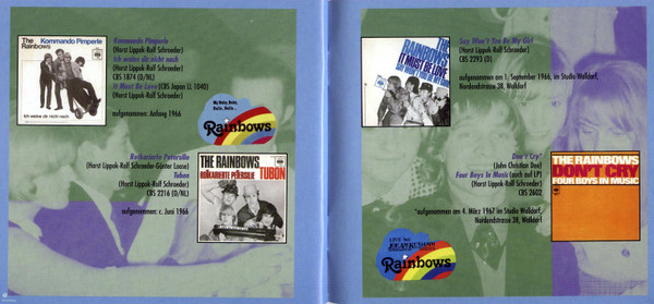 The Rainbows - My Baby Baby Balla Balla (CD, Comp, RE)