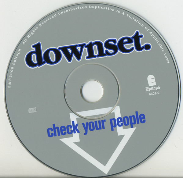 downset. - Check Your People (CD, Album)