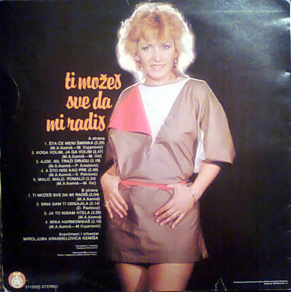 Vesna Zmijanac - Šta Će Meni Šminka / Koga Volim, Ja Ga Volim (LP, Album)