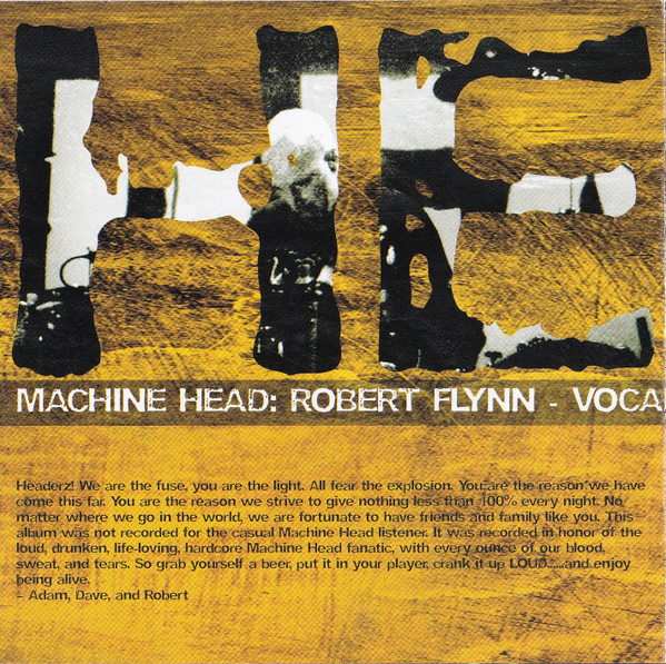 Machine Head (3) - Hellalive (CD, Album)