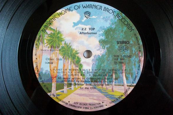 ZZ Top - Afterburner (LP, Album)