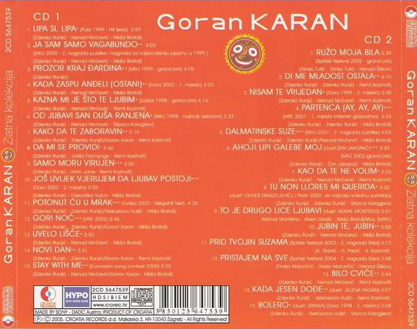 Goran Karan - Zlatna Kolekcija (2xCD, Comp)