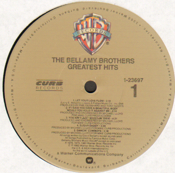 Bellamy Brothers - Greatest Hits (LP, Comp)