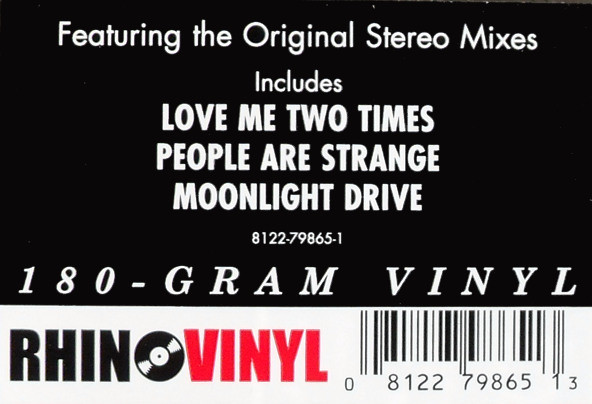 The Doors - Strange Days (LP, Album, RE, 180)