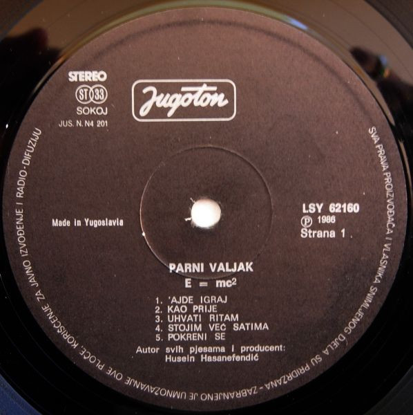 Parni Valjak - E=MC² (LP, Album)