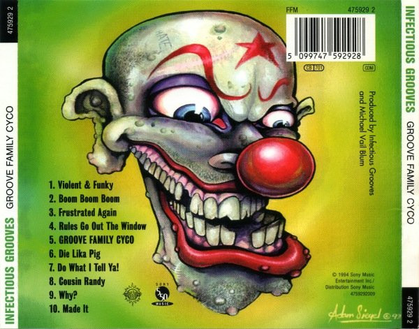 Infectious Grooves - Groove Family Cyco (Snapped Lika Mutha) (CD, Album)