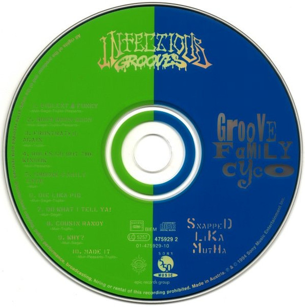Infectious Grooves - Groove Family Cyco (Snapped Lika Mutha) (CD, Album)