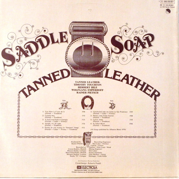 Tanned Leather - Saddle Soap (LP, Album)
