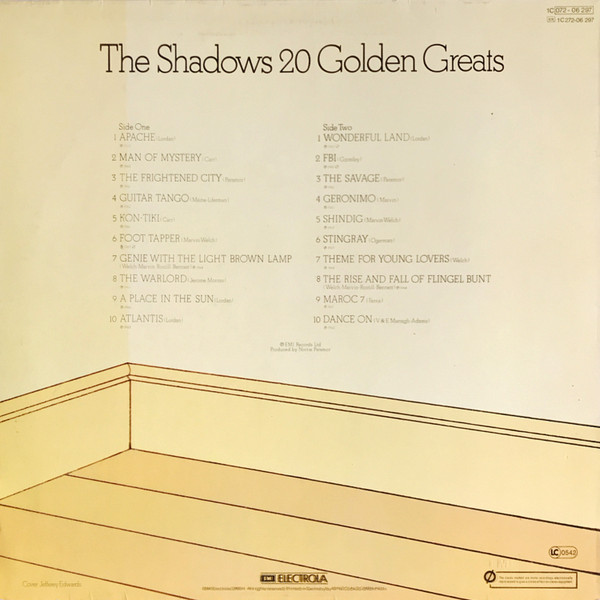 The Shadows - 20 Golden Greats (LP, Comp)