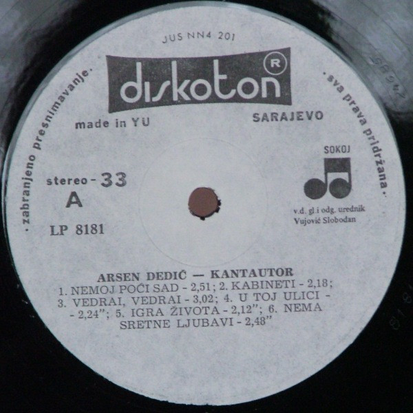 Arsen Dedić - Kantautor (2xLP, Album)