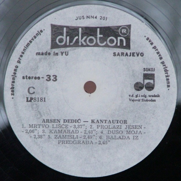 Arsen Dedić - Kantautor (2xLP, Album)