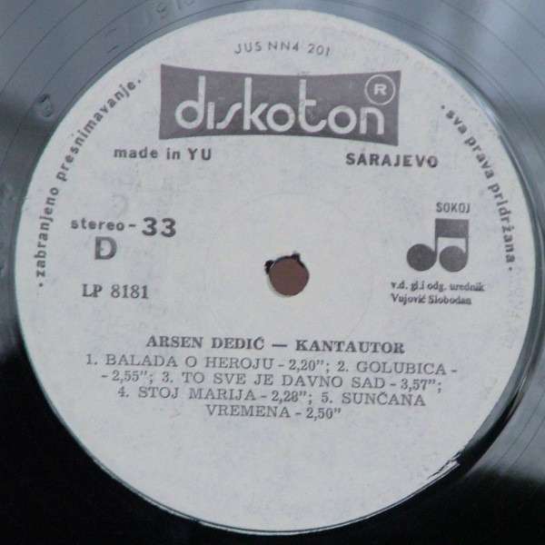 Arsen Dedić - Kantautor (2xLP, Album)