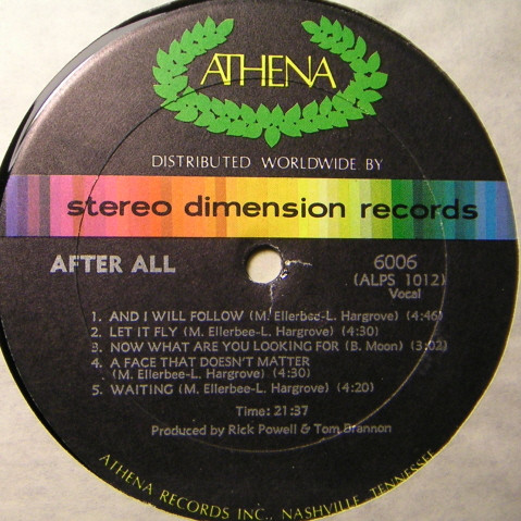 After All (7) - After All (LP, Album)