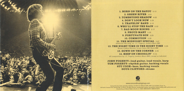 Creedence Clearwater Revival - The Concert (CD, Album, RE, RM)