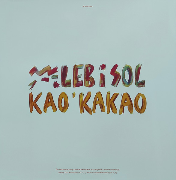 Leb I Sol - Kao Kakao (LP, Album, RE, RM, Hal)