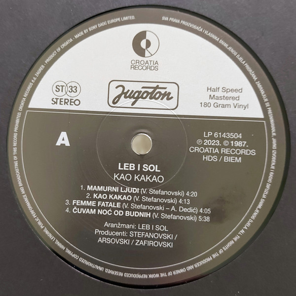 Leb I Sol - Kao Kakao (LP, Album, RE, RM, Hal)