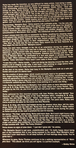 Rufus Thomas - If There Were No Music (LP, Album, Rai)