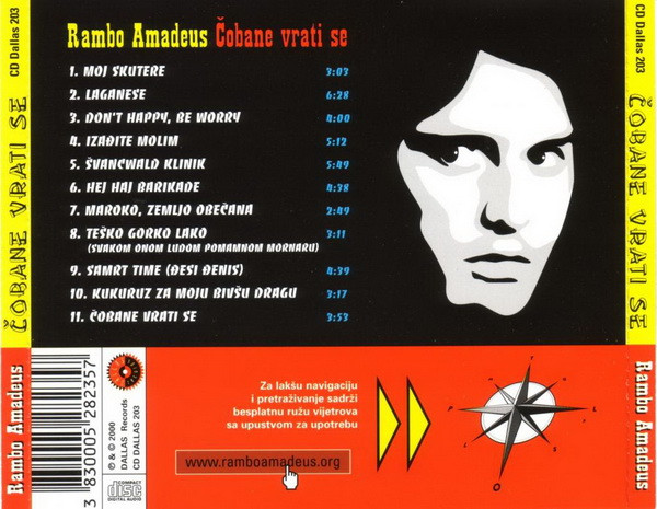Rambo Amadeus - ÄŒobane Vrati Se (CD, Album)
