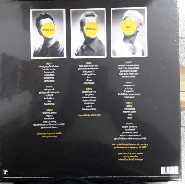 Green Day - Nimrod. XXV (Box, Dlx, Ltd, Num + LP, RE, RP + LP, S/Sided, Etc)