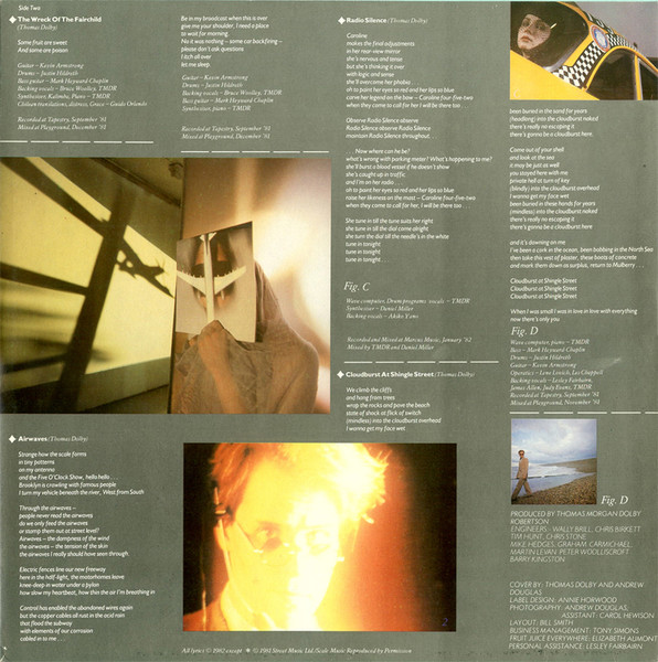 Thomas Dolby - The Golden Age Of Wireless (LP, Album)