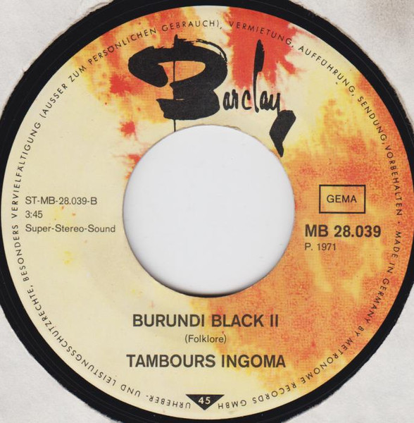 Burundi Steïphenson Black* - Burundi Black (7