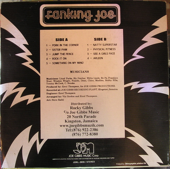 Ranking Joe - Natty Superstar (LP, Album, RE)