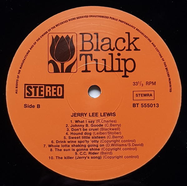Jerry Lee Lewis - 20 Greatest Hits (LP, Comp)