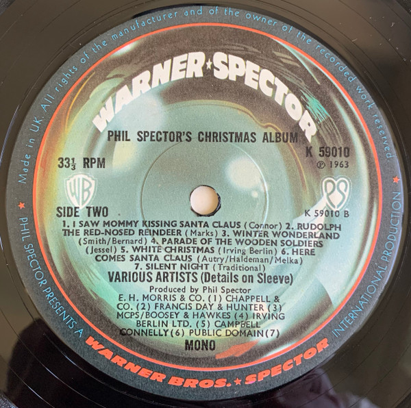 Various - Phil Spector's Christmas Album (LP, Album, Mono, RE)