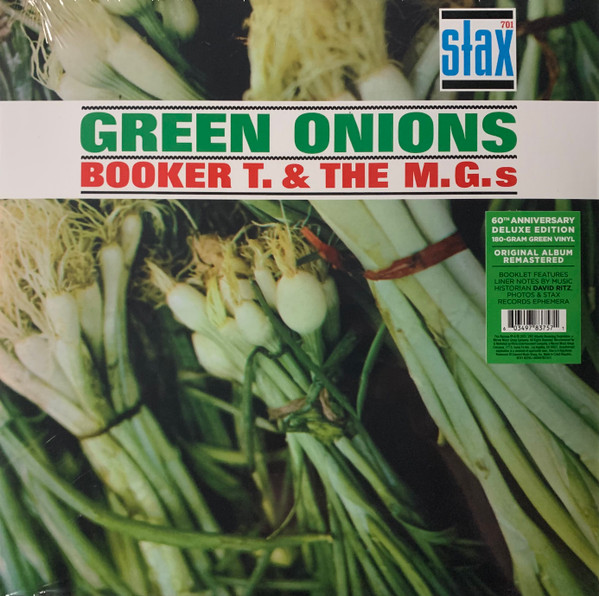 Booker T. & The M.G.s* - Green Onions (LP, Album, Mono, Dlx, RE, RM, Gre)