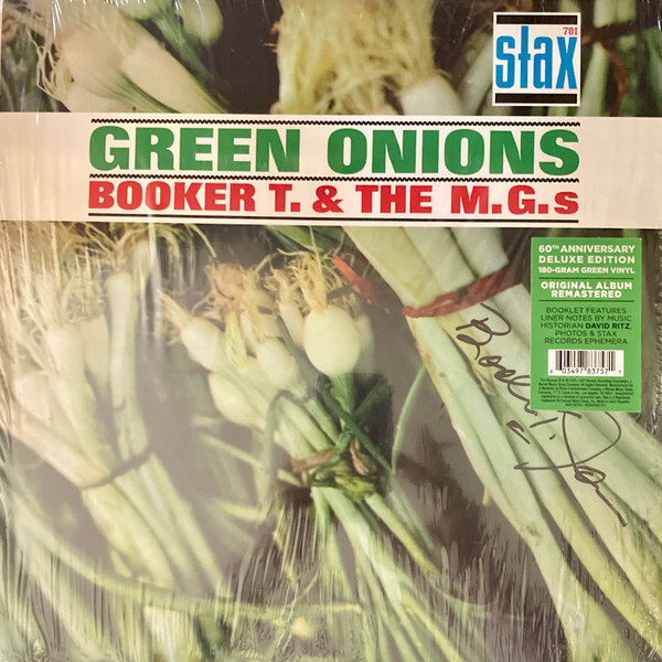 Booker T. & The M.G.s* - Green Onions (LP, Album, Mono, Dlx, RE, RM, Gre)