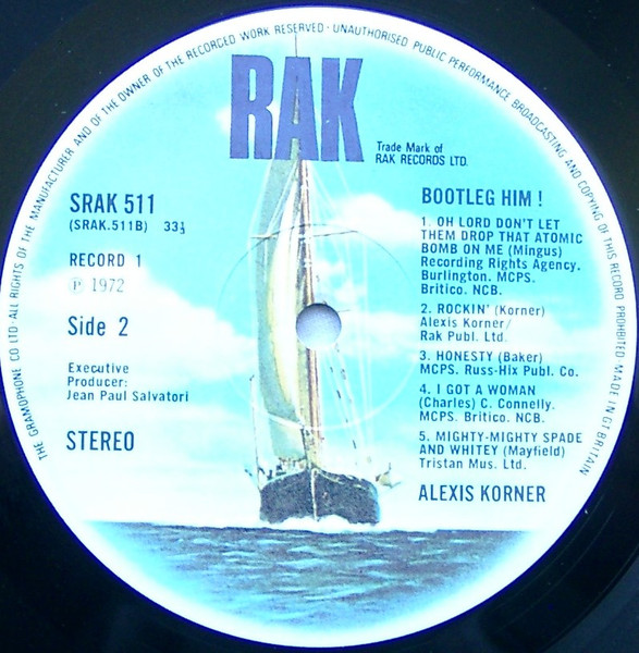 Alexis Korner - Bootleg Him! (2xLP, Comp)