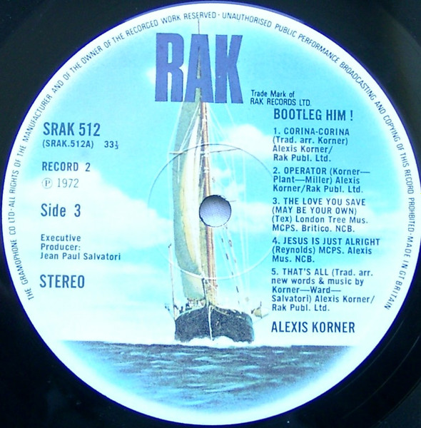 Alexis Korner - Bootleg Him! (2xLP, Comp)