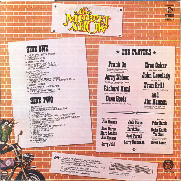 The Muppets - The Muppet Show (LP, Album)