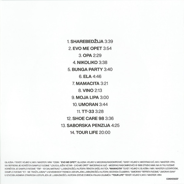 Vojko V* - Dvojko (CD, Album)