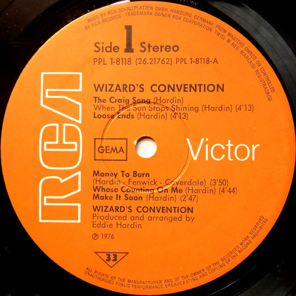 Wizard's Convention - Wizard's Convention (LP, Album)