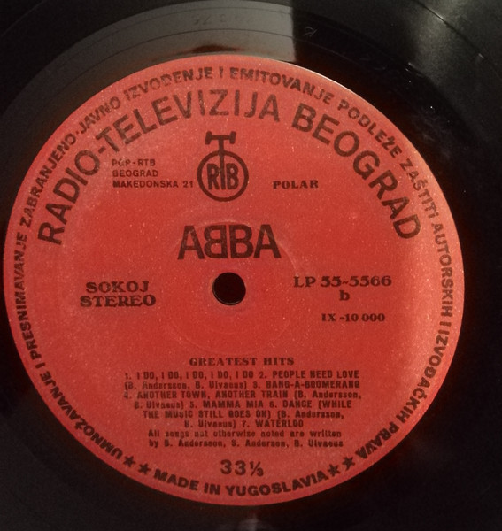 ABBA - Greatest Hits (LP, Comp, Red)
