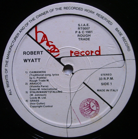 Robert Wyatt - Robert Wyatt (LP, Comp)