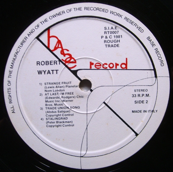 Robert Wyatt - Robert Wyatt (LP, Comp)