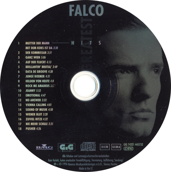 Falco - Greatest Hits (CD, Comp)
