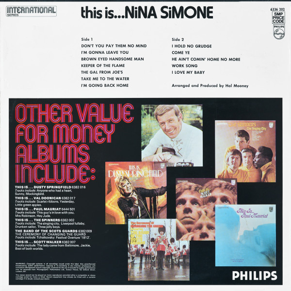 Nina Simone - This Is... (LP, Album, RE)