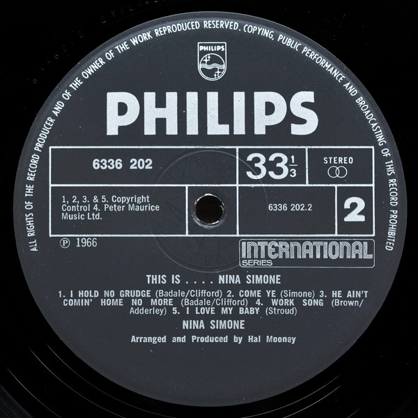 Nina Simone - This Is... (LP, Album, RE)