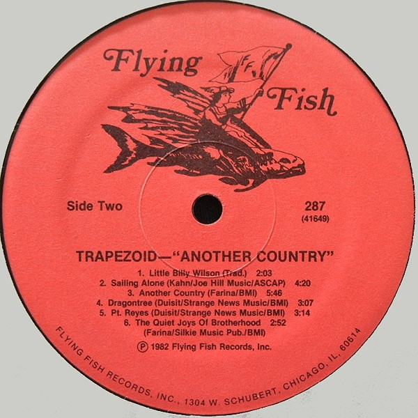 Trapezoid - Another Country (LP, Album, RP)