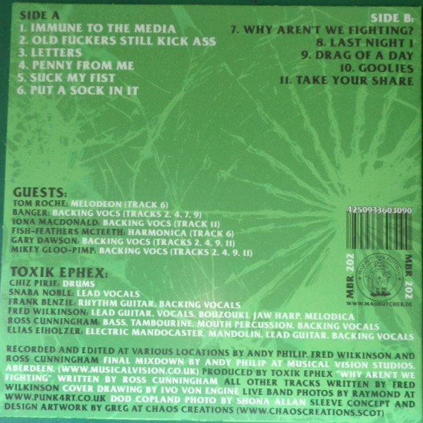 Toxik Ephex - Immune To The Media (LP, Album)