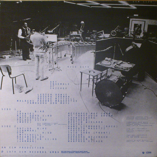 Art Ensemble Of Chicago* - Nice Guys (LP, Album)