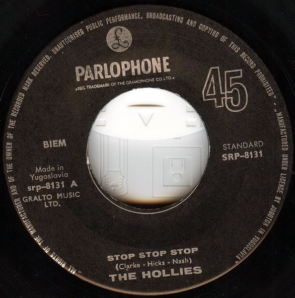The Hollies - Stop Stop Stop / It's You (7