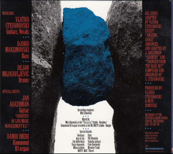 Vlatko Stefanovski Trio feat. Jan Akkerman And Damir Imeri - Thunder From The Blue Sky (CD, Album)